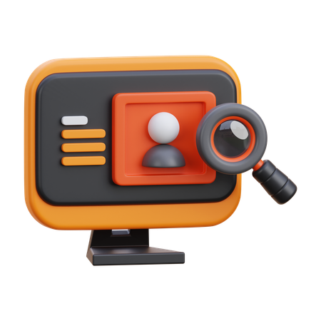 Verified customer research  3D Icon