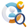 verified research 3d logo