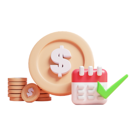 Verified Money  3D Icon