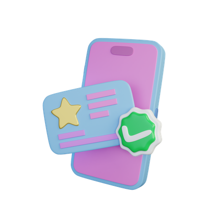 Verified Payment  3D Icon