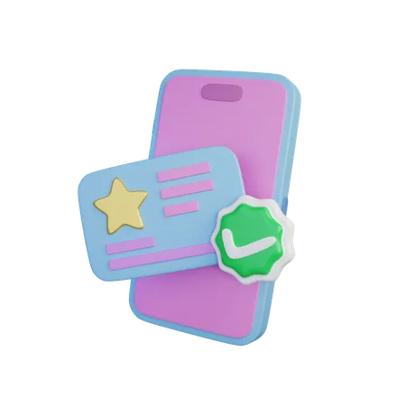 Verified Payment  3D Icon