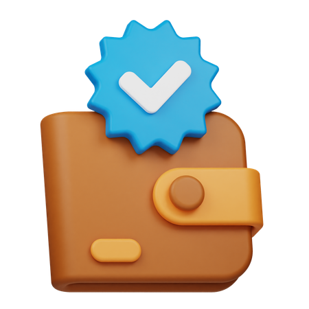 Verified Payment  3D Icon