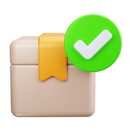 Verified Product  3D Icon