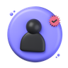 3d verified profile emoji