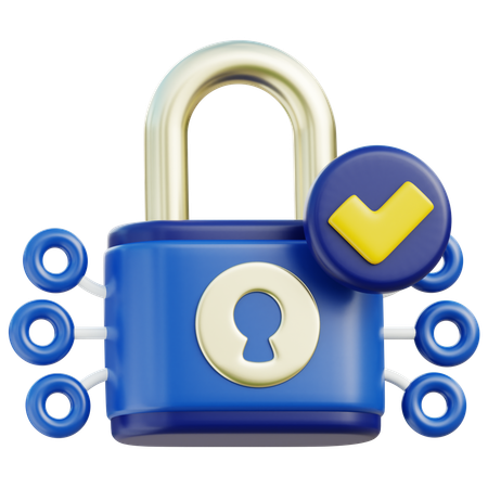 Verified Protection  3D Icon