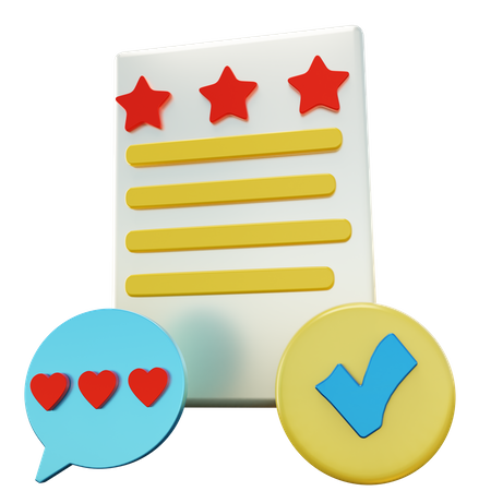 Verified Rating  3D Icon