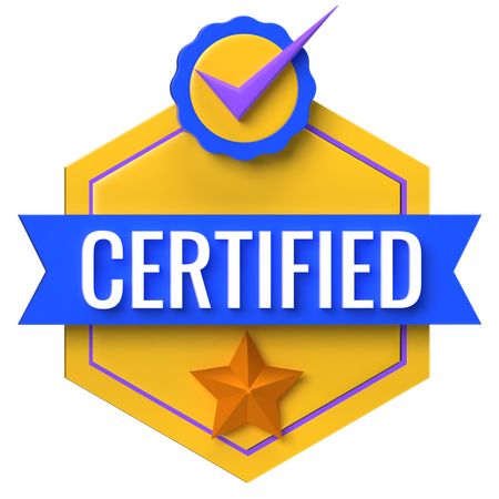 Verified Seal  3D Icon