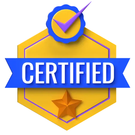Verified Seal  3D Icon