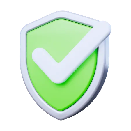 Verified Security  3D Icon