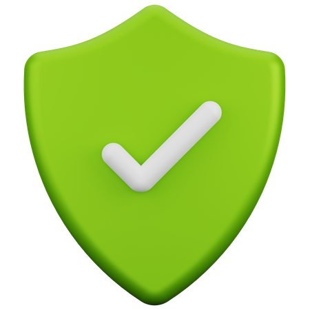 Verified Security  3D Icon