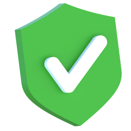Verified Security  3D Icon