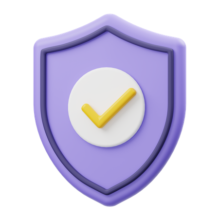 Verified Security  3D Icon