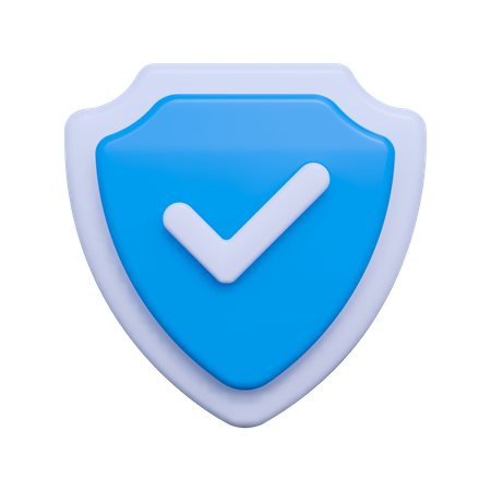 Verified Security  3D Icon