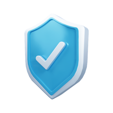 Verified Shield  3D Icon