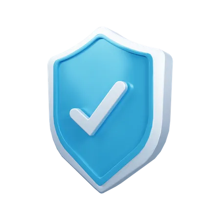 Verified Shield  3D Icon