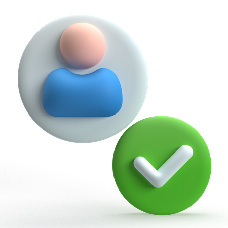 Verified User  3D Icon