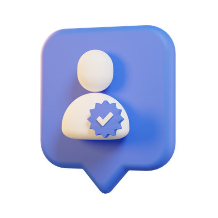 Verified User  3D Icon