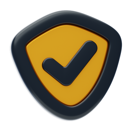 Vérifier la sécurité  3D Icon