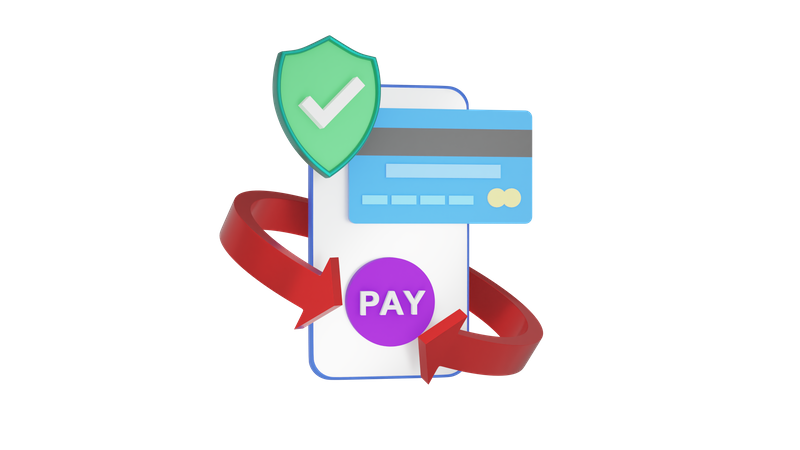 Vérifier la sécurité du paiement  3D Icon