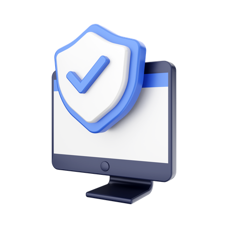 Vérifier la sécurité du système  3D Icon