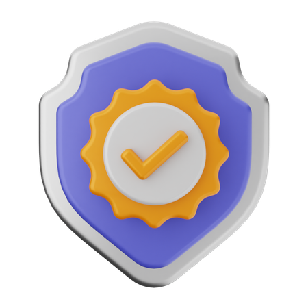 Vérifier la protection du bouclier  3D Icon