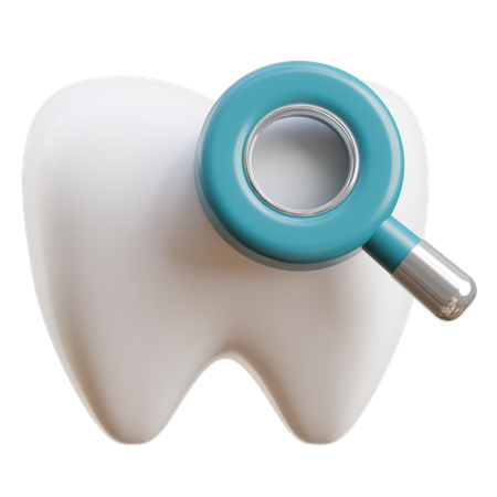 Verifique o dente  3D Icon