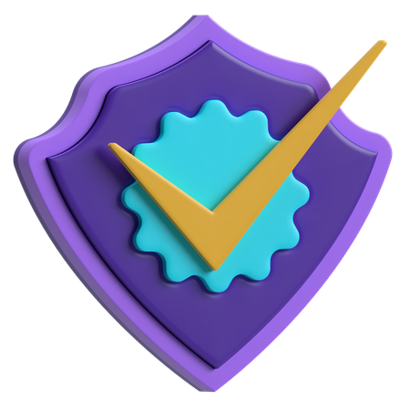 Verifiziert  3D Icon