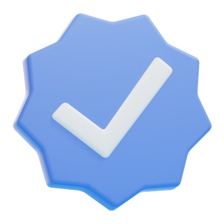 Verifiziert  3D Icon