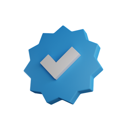 Verifiziert  3D Icon