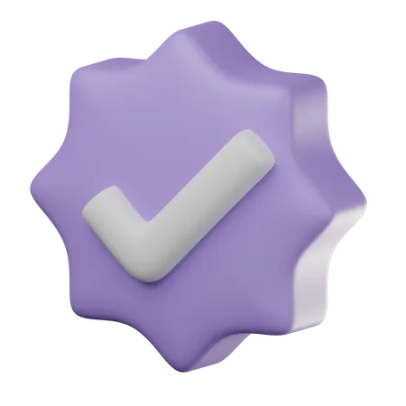 Verifiziert  3D Icon