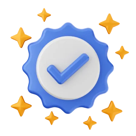 Verifiziert  3D Icon