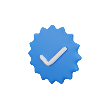 Verifiziert  3D Icon