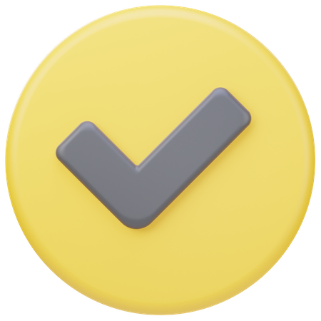 Verifiziert  3D Icon