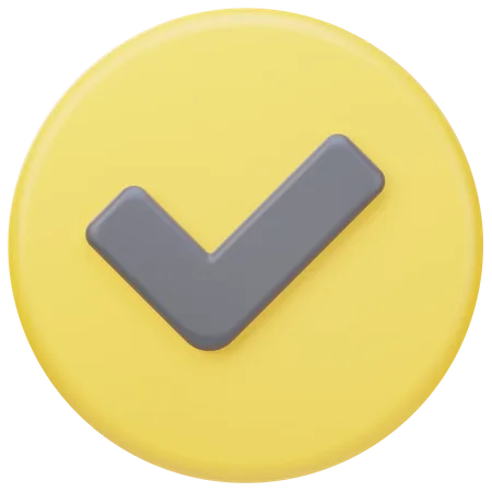 Verifiziert  3D Icon