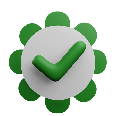 Verifiziert  3D Icon