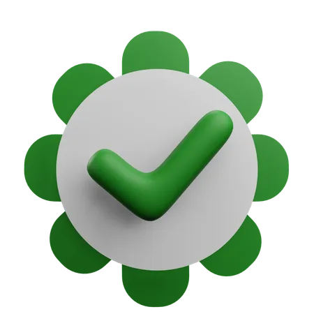 Verifiziert  3D Icon