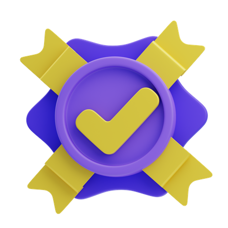 Verifiziert  3D Icon