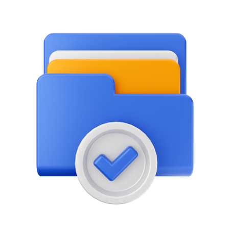 Verifizierte Datei  3D Icon