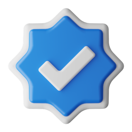 Verifiziertes Konto  3D Icon