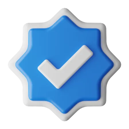 Verifiziertes Konto  3D Icon