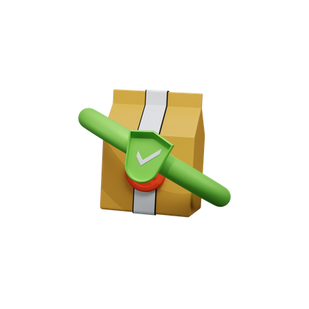 Verifiziertes Paket  3D Icon