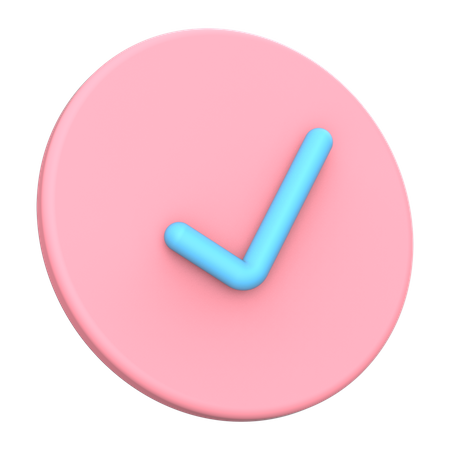 Verify  3D Icon