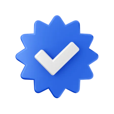 Verify Account 3D Icon