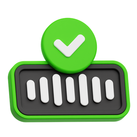 Verify Audio  3D Icon