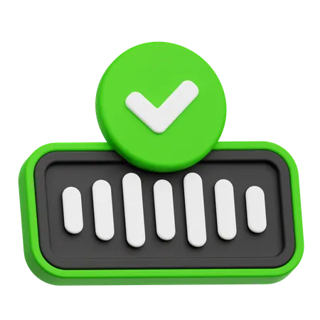 Verify Audio  3D Icon