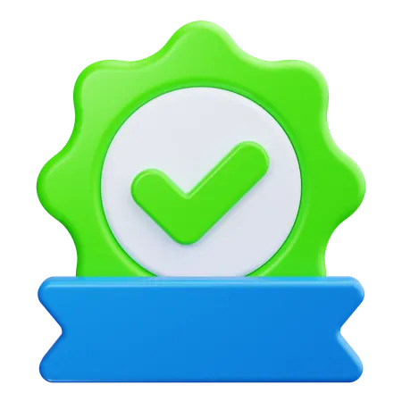 배지 확인  3D Icon