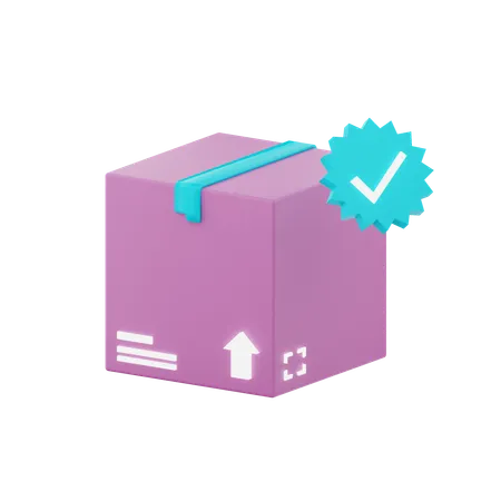 Verify Box  3D Icon