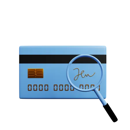 Verify Card Owner  3D Illustration