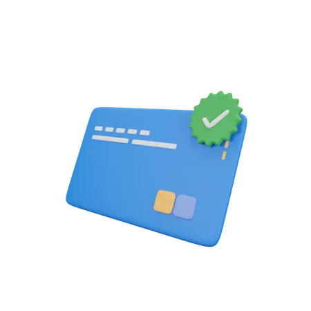 Verify payment  3D Icon