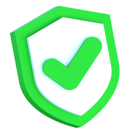 Verify Security  3D Icon